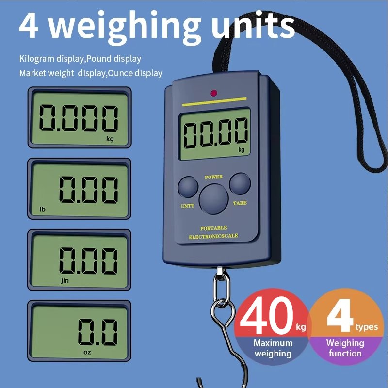 Fishing Kit Compact - 1PC Multifunctional Mini 40kg/10g Electronic Hanging