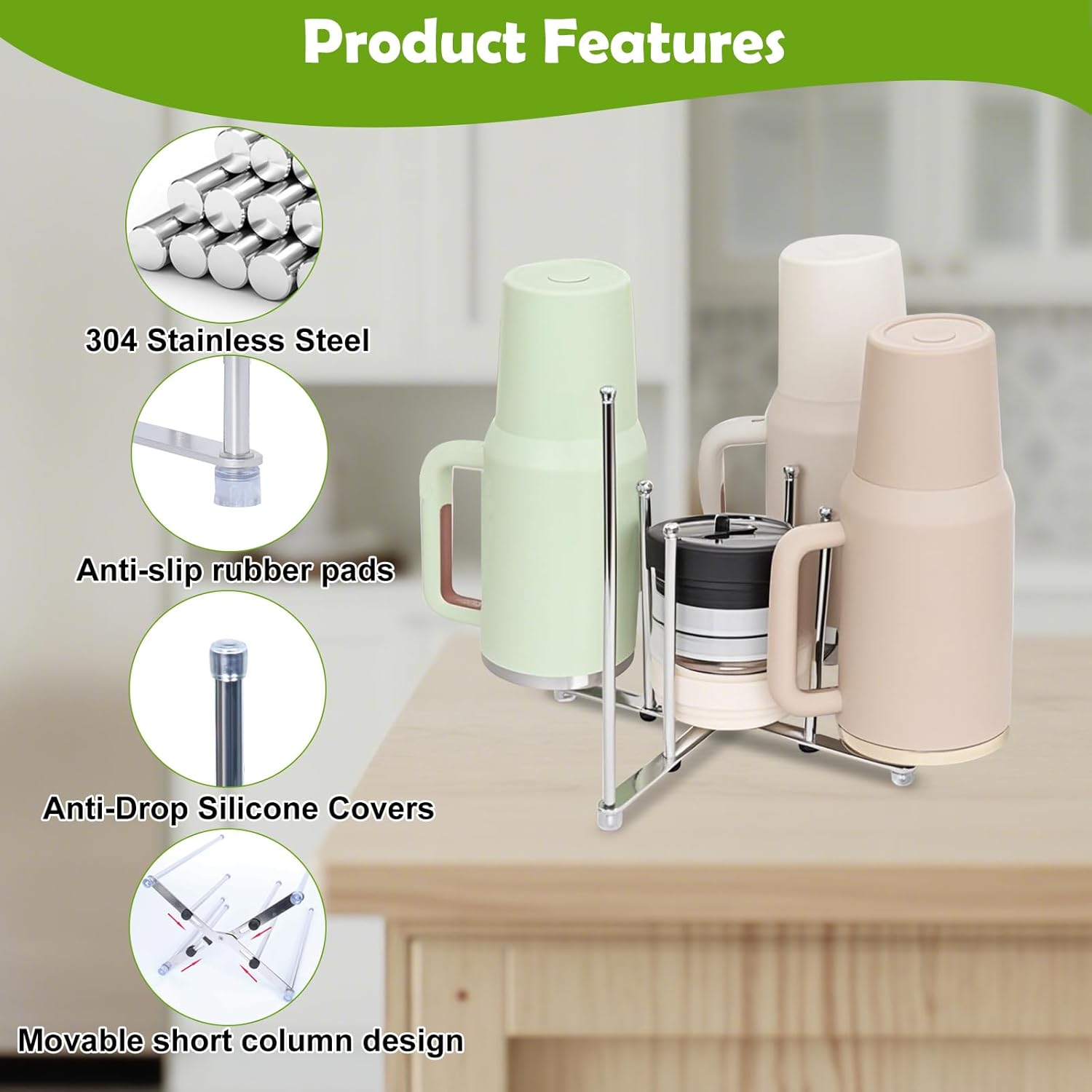 Plastic Bag Drying Holder, Bot - Water Bag Collapsible 评论和价格