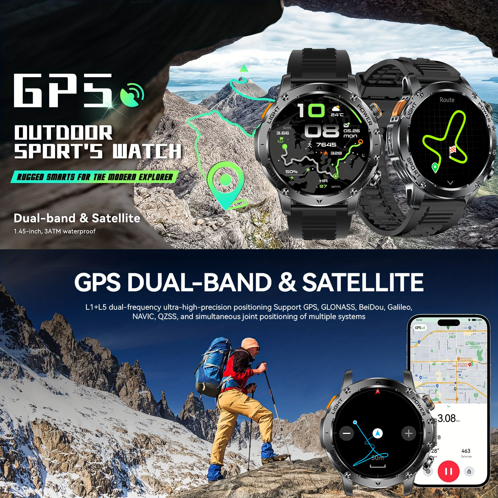 2025 New GPS Outdoor Sports Sm - Compass Lensatic 评论和价格