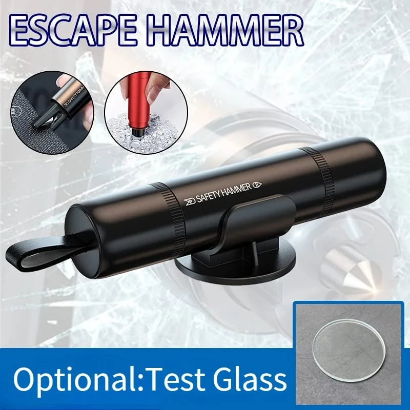New 2 In 1 Car Safety Hammer E - Rescue Rope Throw 评论和价格