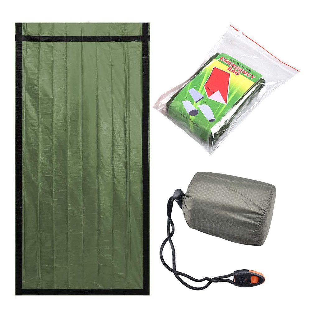 210x90cm Waterproof Portable R - Survival Blanket Reflective 评论和价格