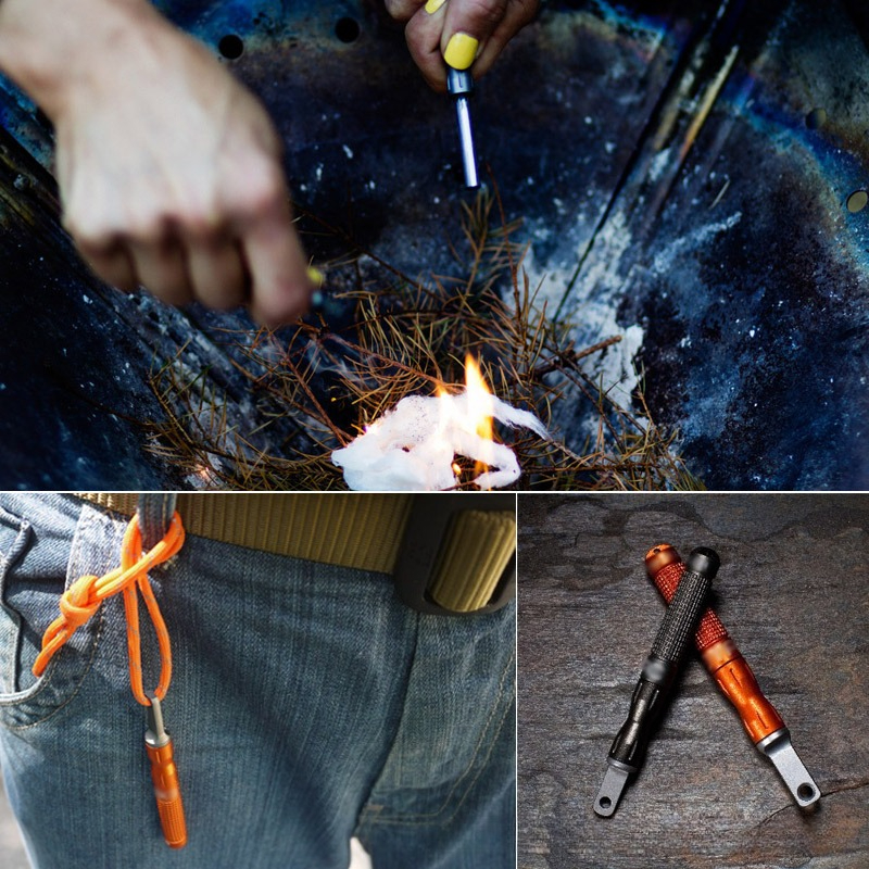 2PCS  Multifunctional Flint Wa - Magnesium Fire Starter 评论和价格