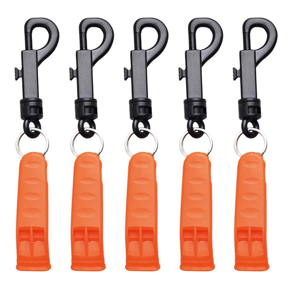 10Pcs Rescue Whistles Plastic  - Emergency Whistle Loud 评论和价格