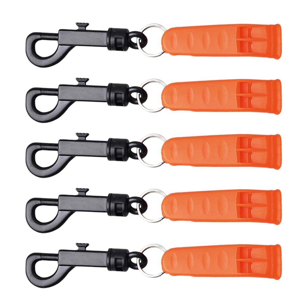 10Pcs Rescue Whistles Plastic  - Emergency Whistle Loud 评论和价格