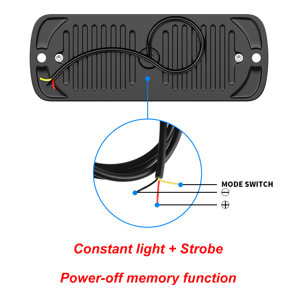1pcs Led Strobe Warning Light  - Sos Light Strobe 评论和价格