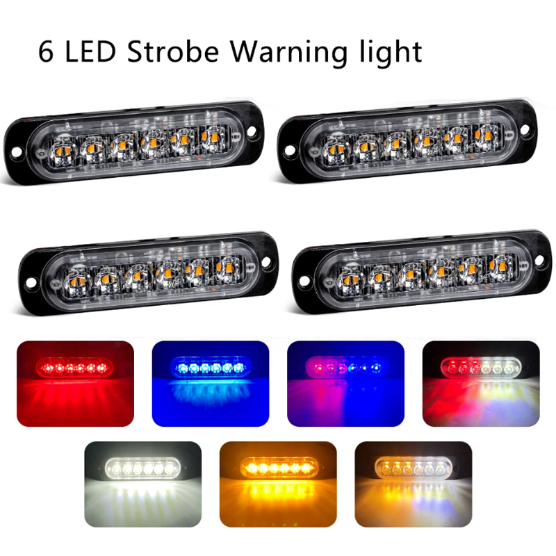 6 Led Strobe Light Flashing Gr - Sos Light Strobe 评论和价格