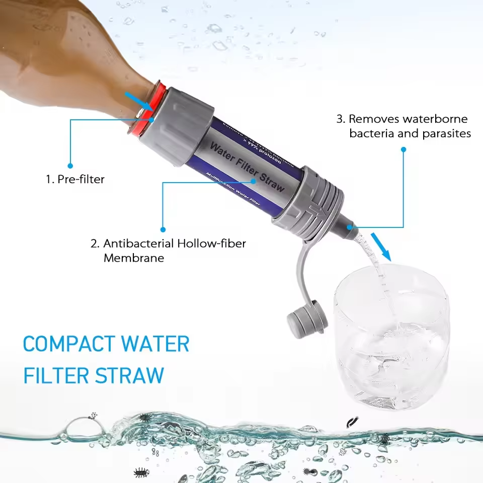 Outdoor Water Filter Straw Cam - Water Purification Straw 评论和价格