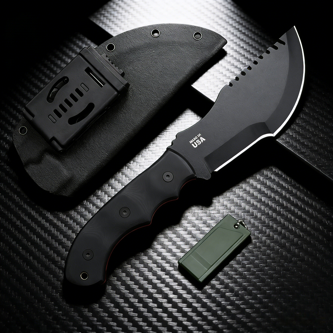 TOPS Tracker - Jungle Rescue K - Bushcraft Knife Fixed 评论和价格