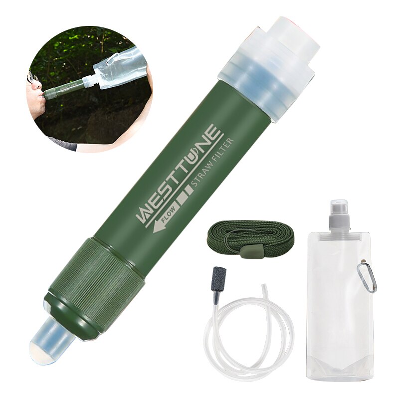 Outdoor Mini Filter Straw Set  - Water Purification Straw 评论和价格