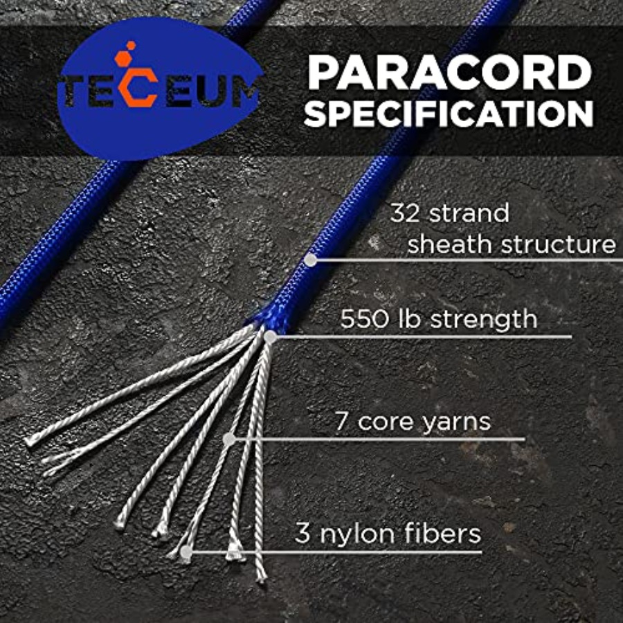 5/32 Paracord Rope 1000 1000ft - Para Cord 1000Ft 评论和价格