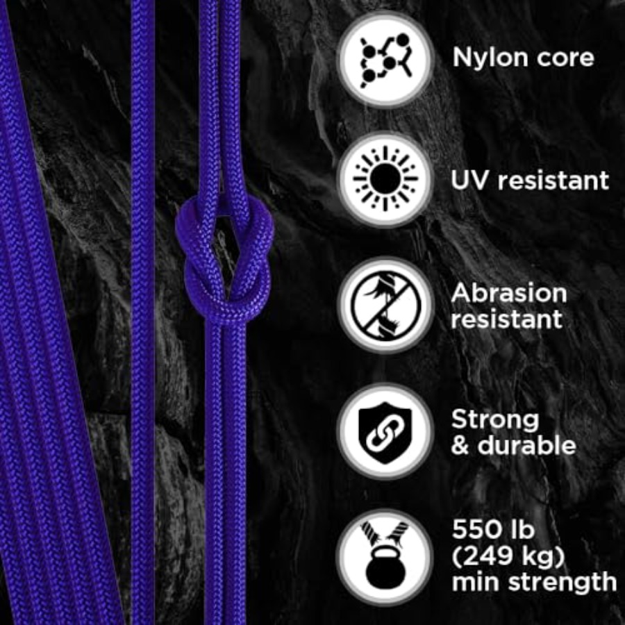 5/32 Paracord Rope 1000 1000ft - Para Cord 1000Ft 评论和价格
