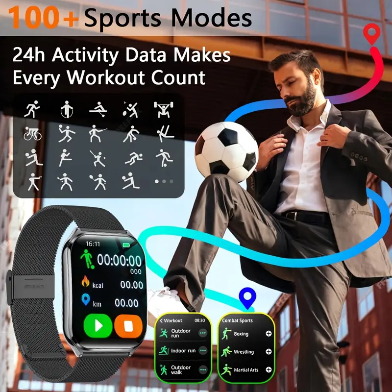New from DAORKOW Smartwatch 1. - Compass Lensatic 评论和价格