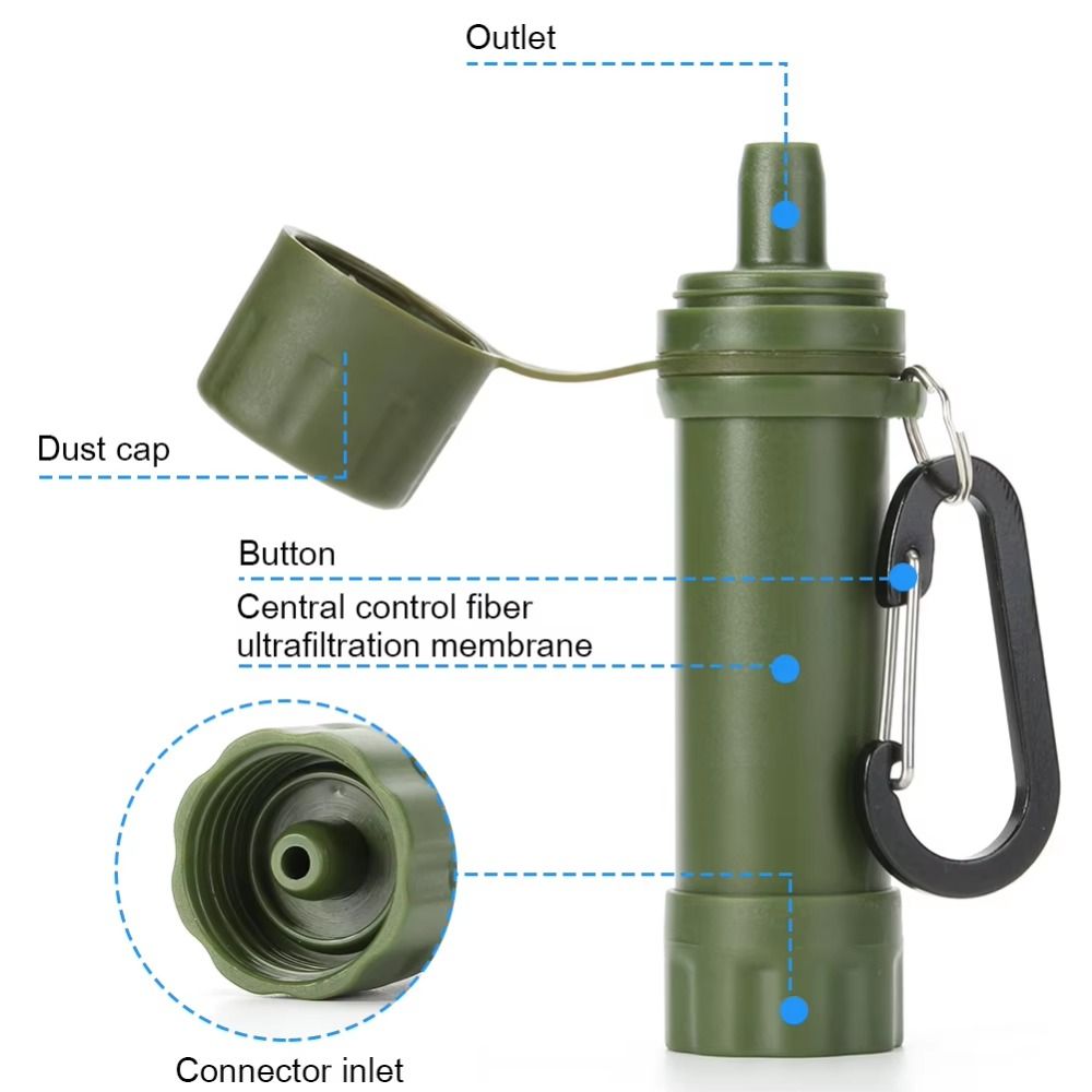 Mini Mini Water Filter Straw S - Water Purification Straw 评论和价格