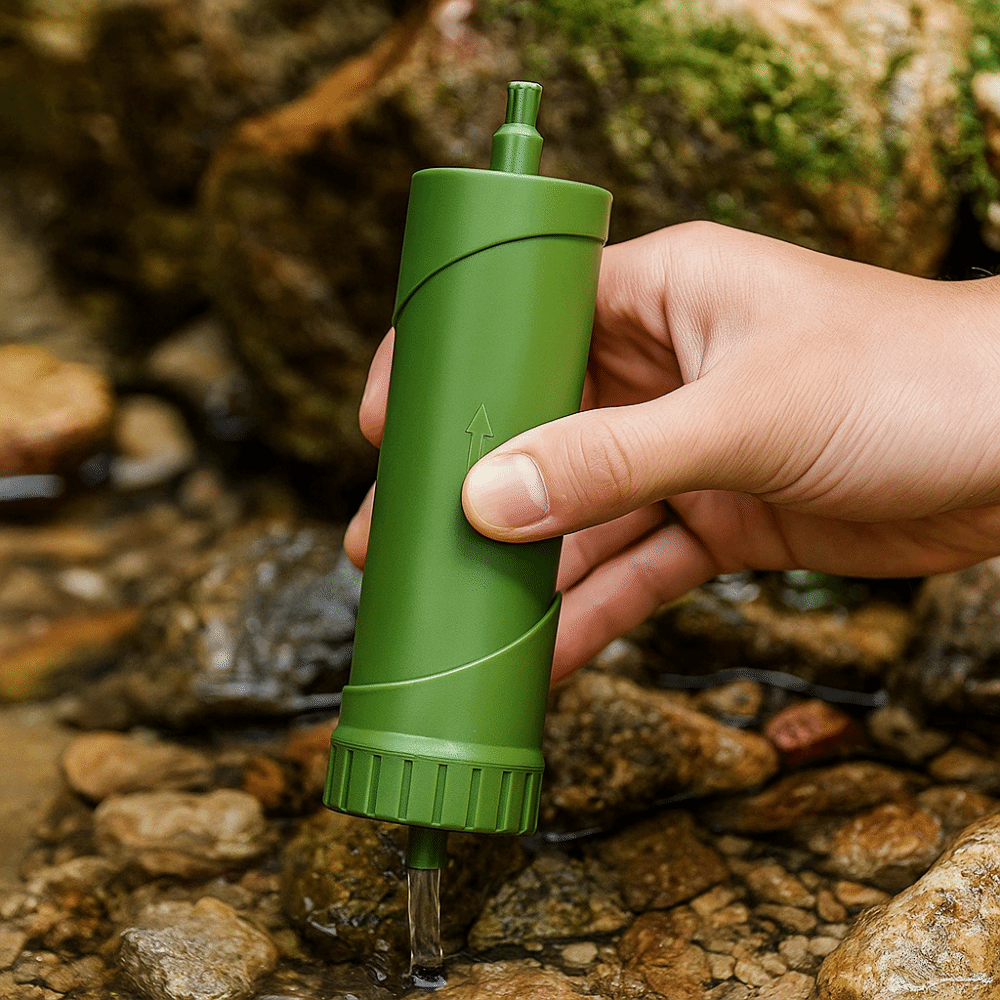 ABS Outdoor Mini Water Filter  - Water Purification Straw 评论和价格