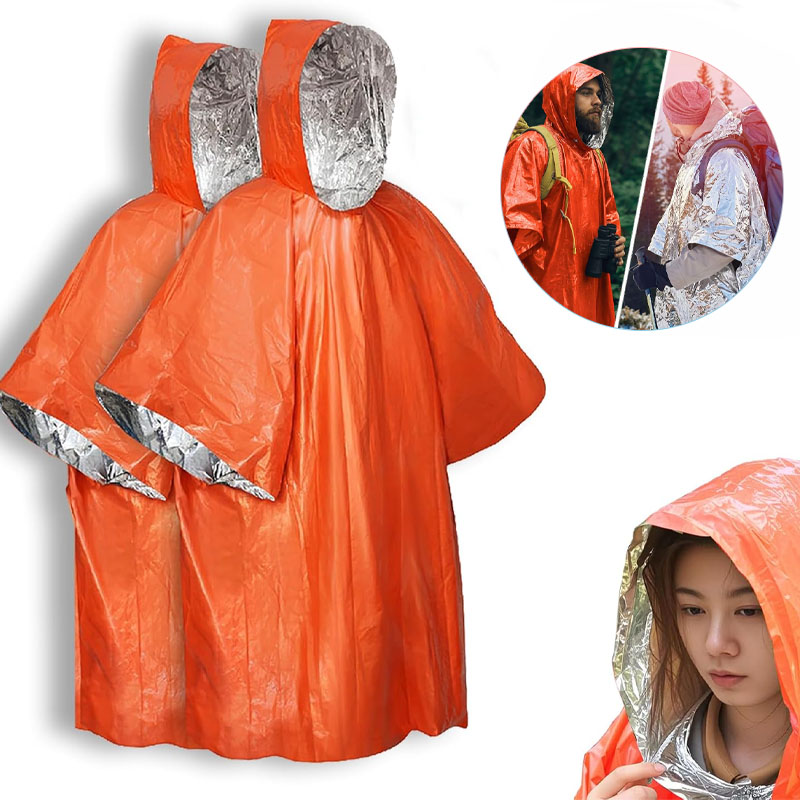 1-10PCS Compact Thermal Emerge - Survival Blanket Reflective 评论和价格