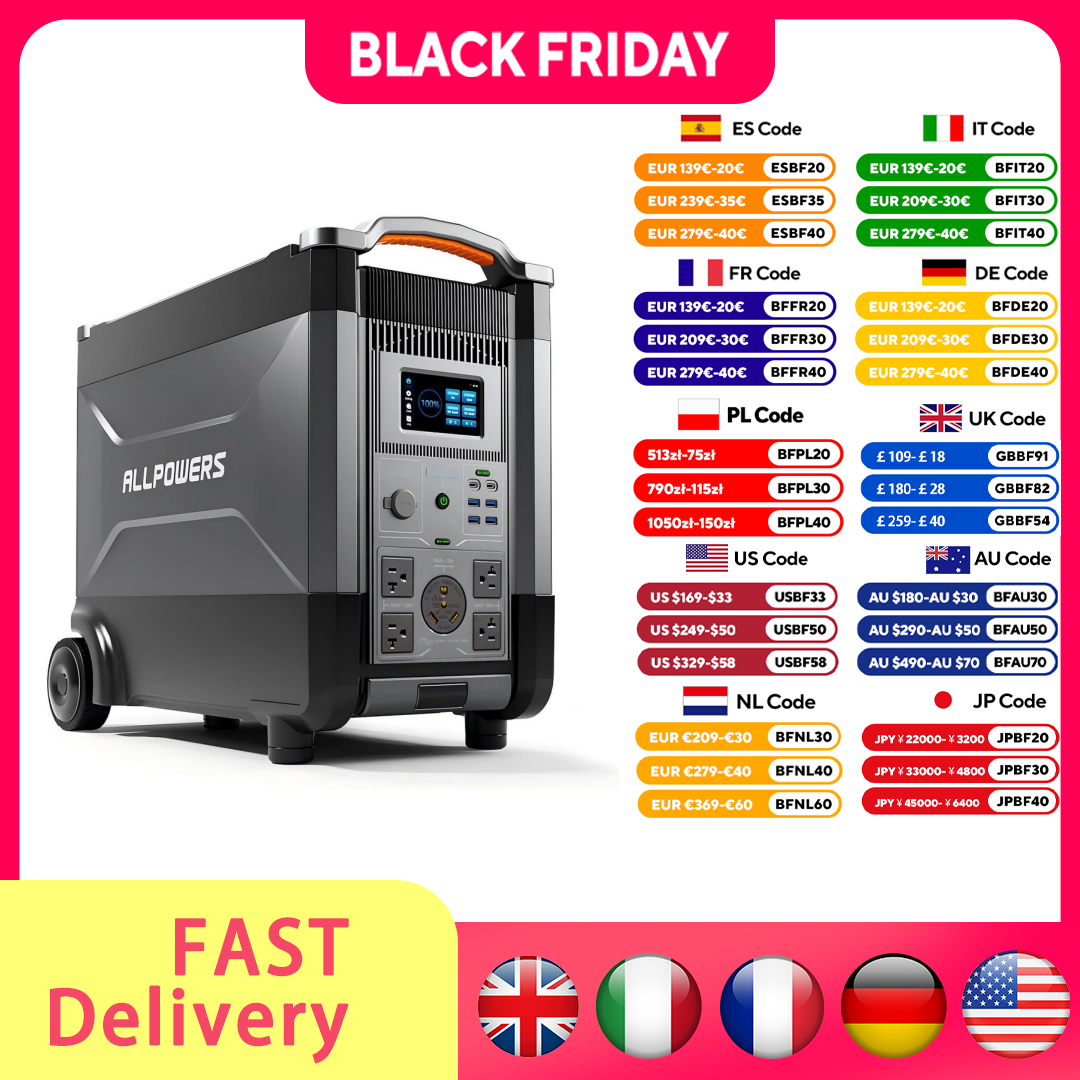 ALLPOWERS R4000 Expandable Por - Solar Emergency Charger 评论和价格