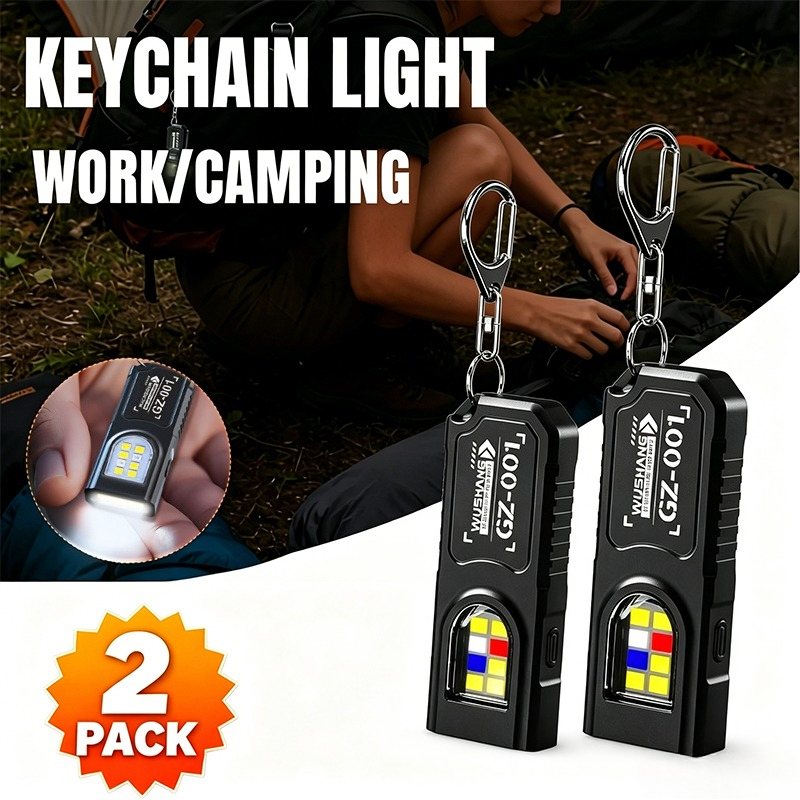 LED Keychain Flashlight Type C - Fishing Kit Compact 评论和价格