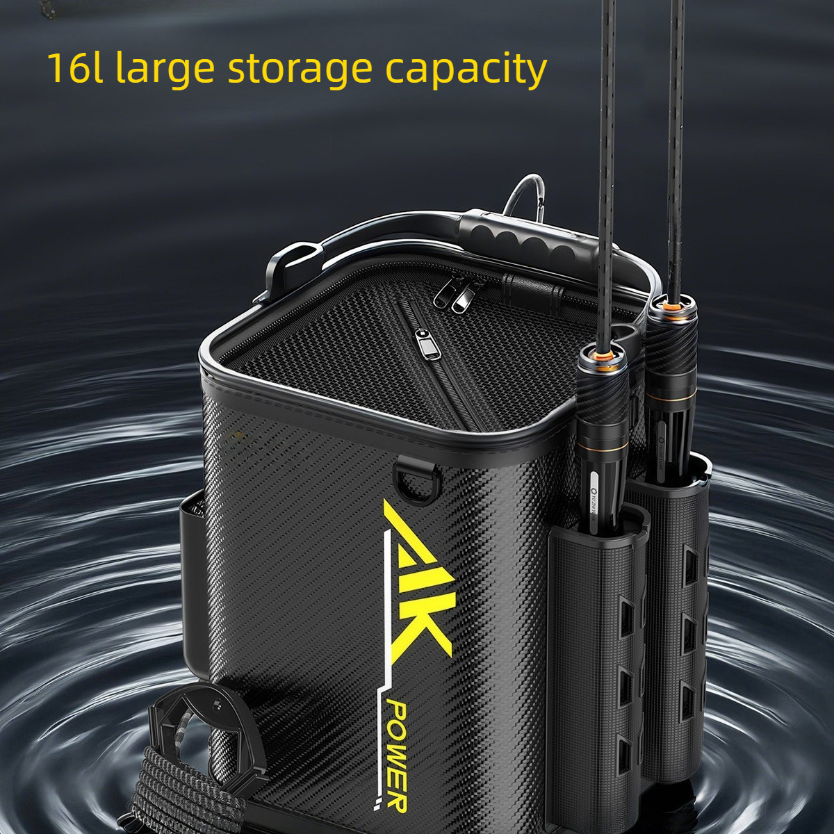 Multi-Functional Live Fish Buc - Water Bag Collapsible 评论和价格