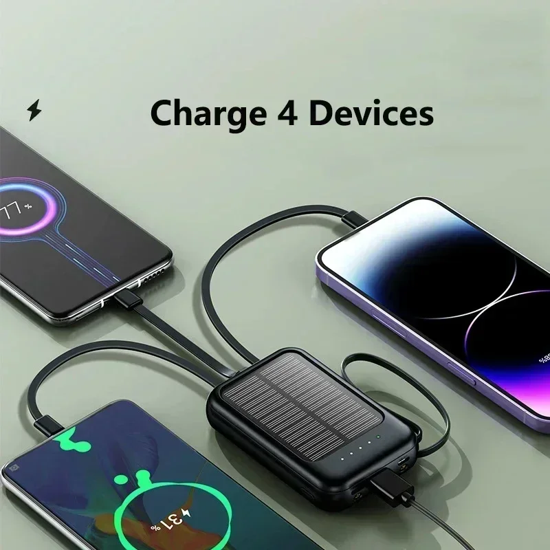50000mAh Solar Power Bank Supe - Solar Emergency Charger 评论和价格