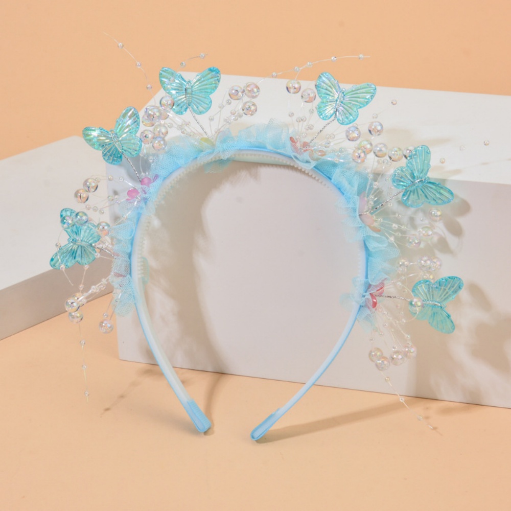 Glowing Flower Butterfly Headb - Sos Light Strobe 评论和价格
