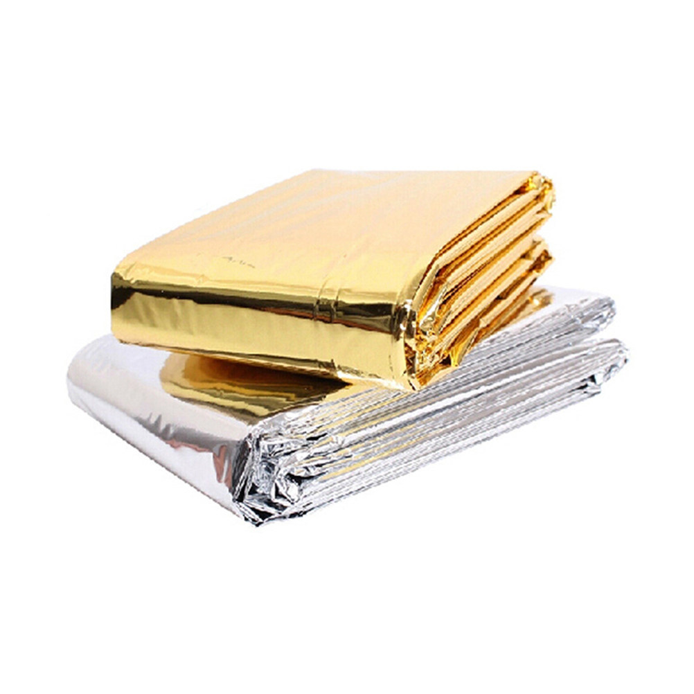 Emergency Blanket Silver Golde - Survival Blanket Reflective 评论和价格