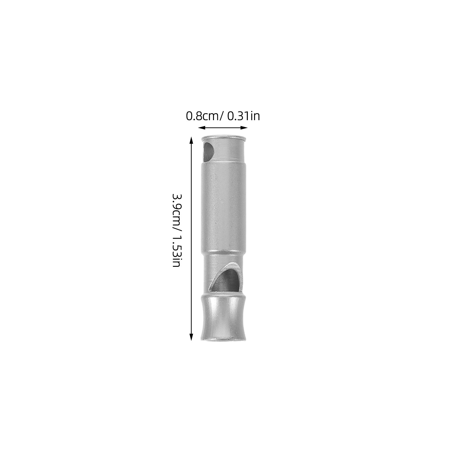 2Pcs Survival Whistle Stainles - Emergency Whistle Loud 评论和价格