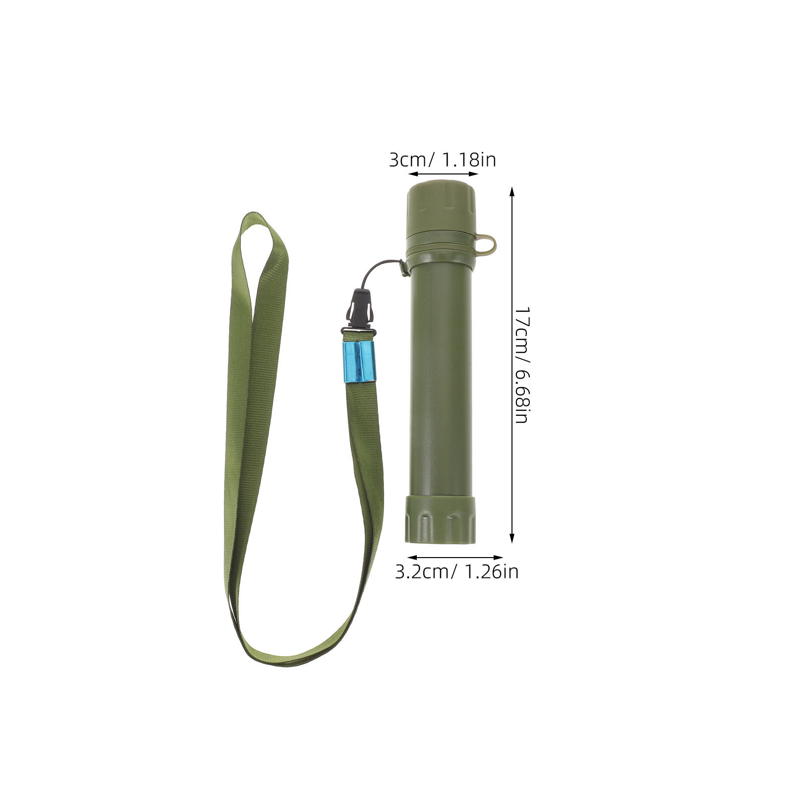 Compact Survival Water Filter  - Water Purification Straw 评论和价格