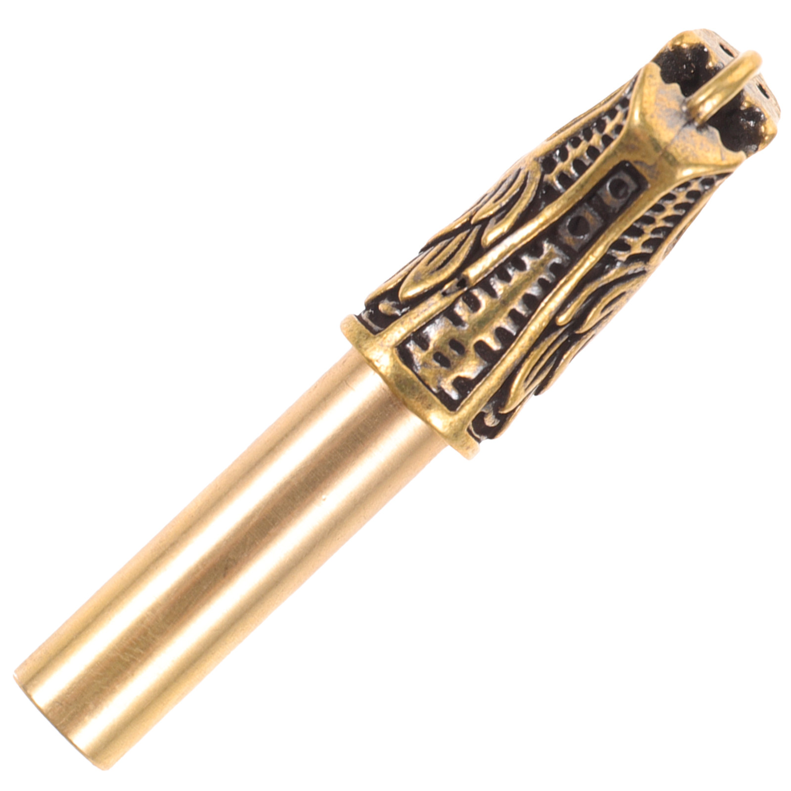 Delicate Brass Whistle Keychai - Emergency Whistle Loud 评论和价格
