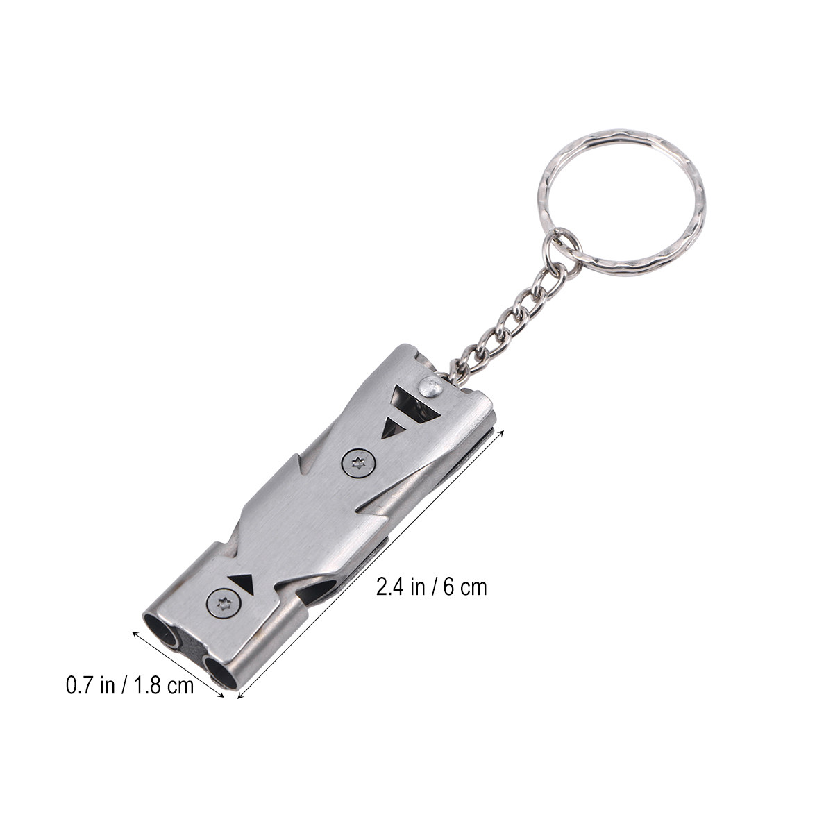 1Pcs Double Tube Survival Whis - Emergency Whistle Loud 评论和价格