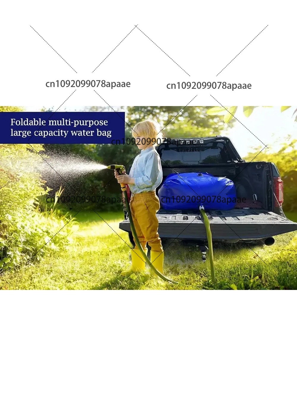 110L PVC Water Storage Bag, Po - Water Bag Collapsible 评论和价格