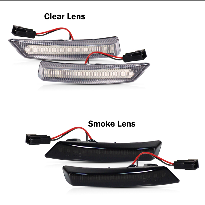 2x Dynamic Side Mirror Lamp Fo - Signal Panel Orange 评论和价格