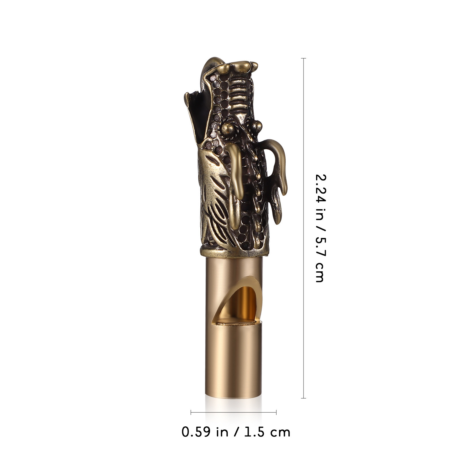 3Pcs Chinese Dragon Whistles B - Emergency Whistle Loud 评论和价格