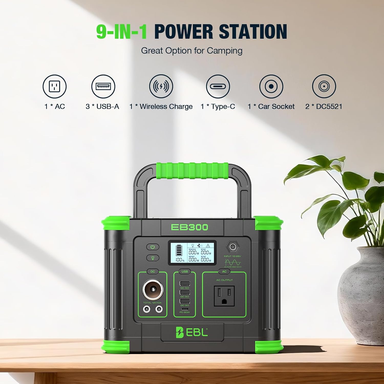 330W Portable Power Station 28 - Solar Emergency Charger 评论和价格